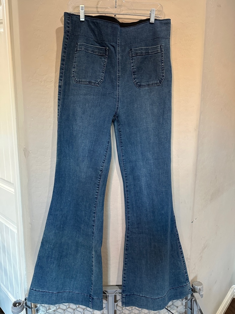 Show Me Your MuMu Dark Blue Wide Leg Jeans